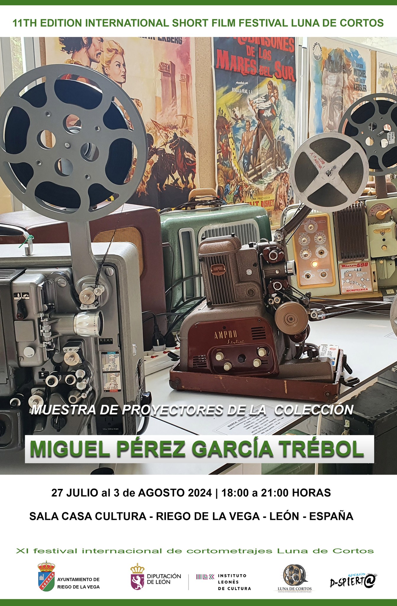 Lee más sobre el artículo Muestra de proyectores de la colección de Miguel Pérez `Trébol´