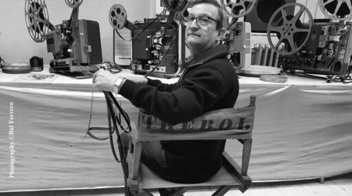 Muestra de proyectores de la colección privada de Miguel Pérez `Trébol´